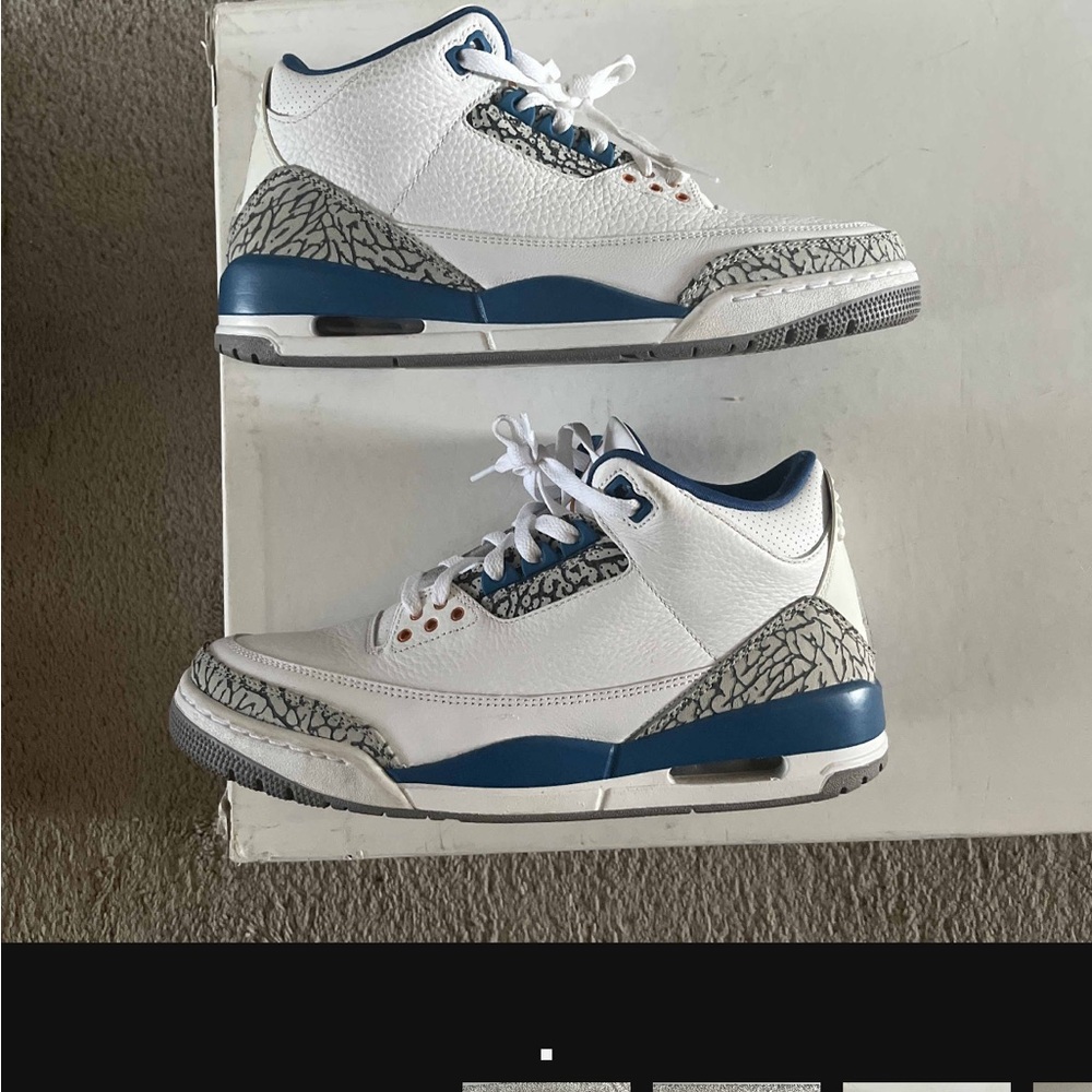 Air Jordan retro 3 Washington Wizards